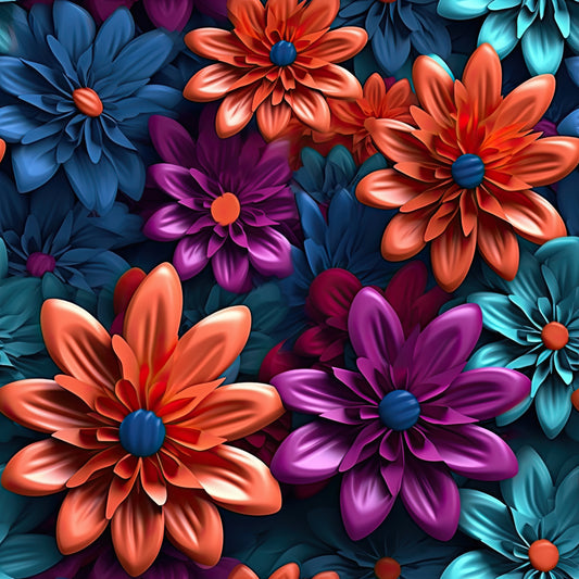 3D Floral Design 10