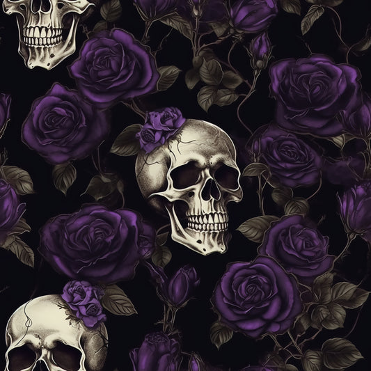 Skull & Roses Design 1