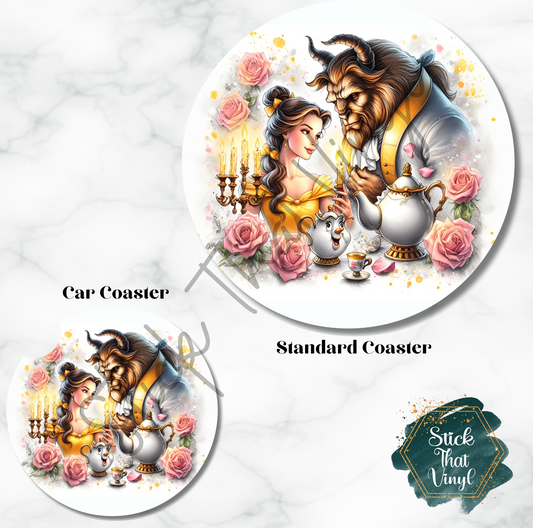 Beast Coaster Sublimation Transfer