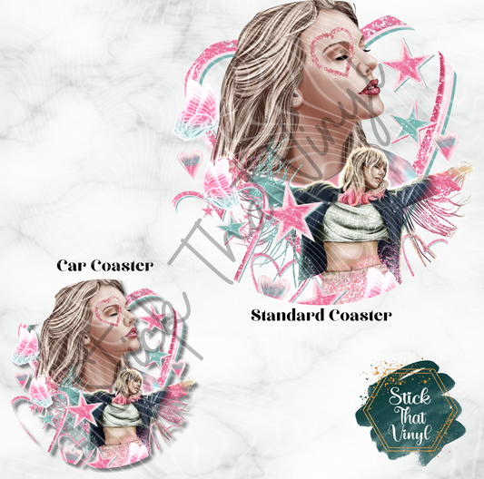 Lover Coaster Sublimation Transfer