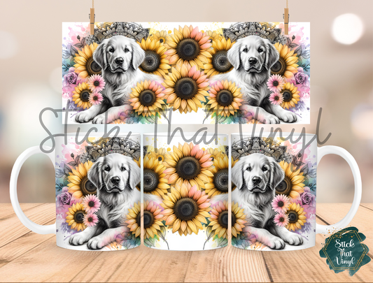 Labrador Mug Sublimation Wrap