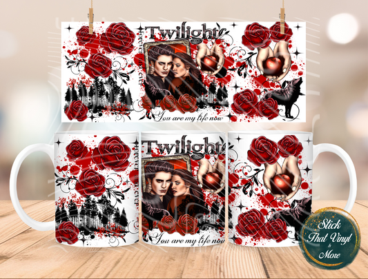 Forever Love Coffee Mug Sublimation Wrap