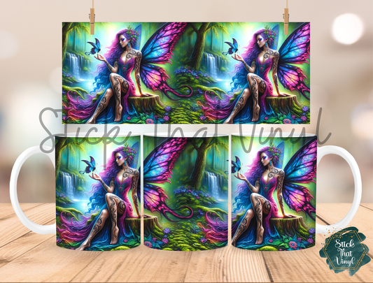 Fairy Design 5 Mug Sublimation Wrap