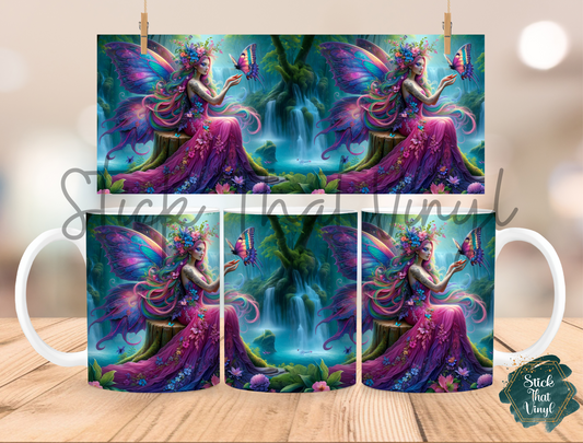 Fairy Design 4 Mug Sublimation Wrap