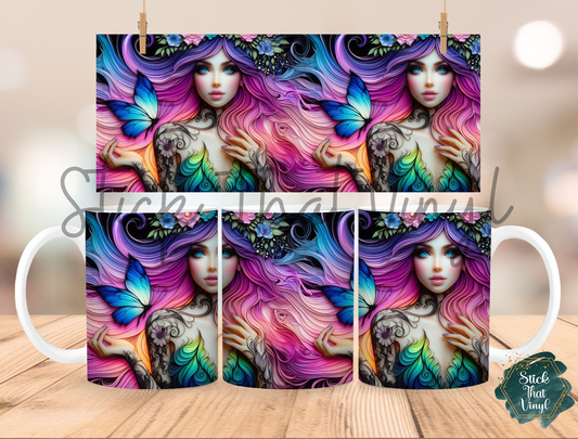 Fairy Design 1 Mug Sublimation Wrap