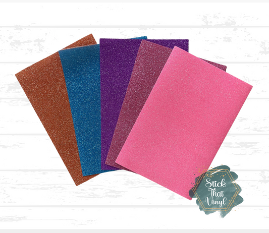 Glitter Self Adhesive Vinyl Pack