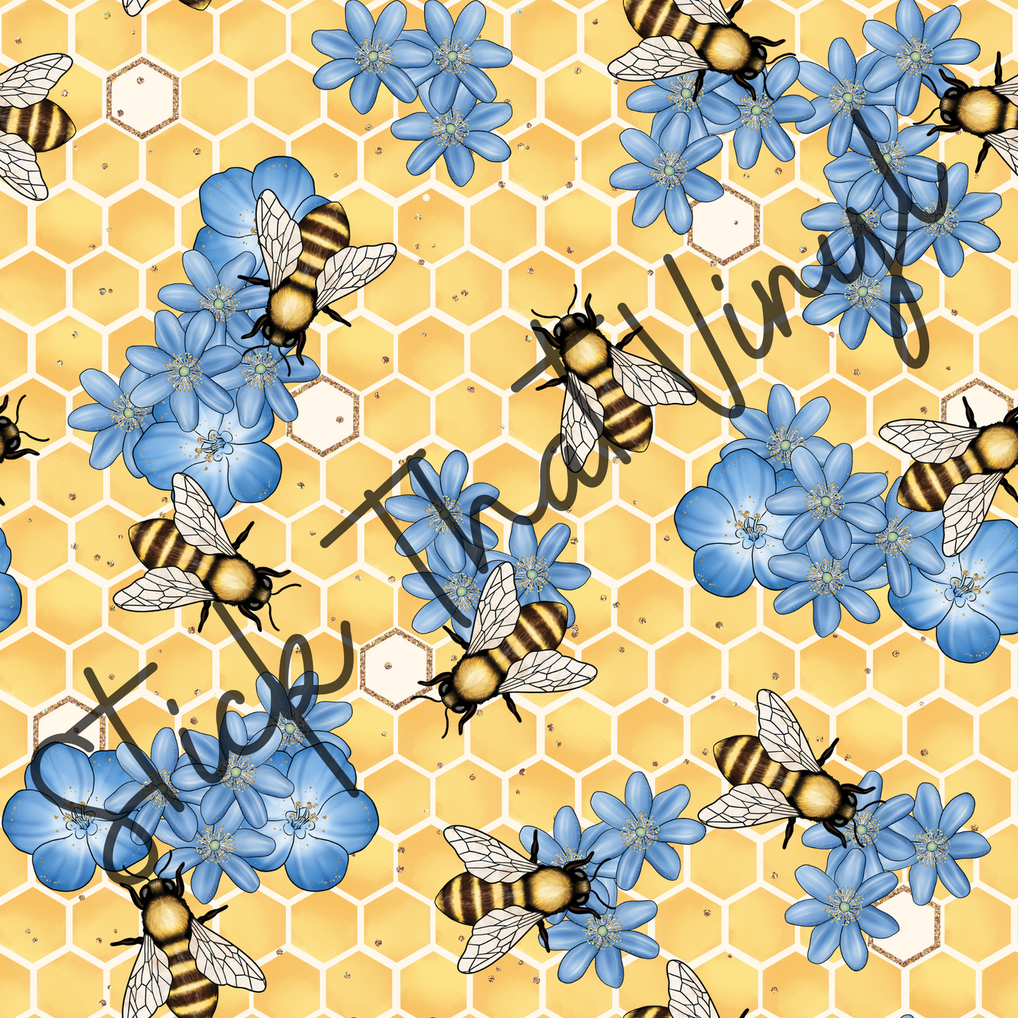 Honey Bees Pattern