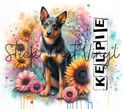 Kelpie 20oz Tumbler Sublimation Wrap