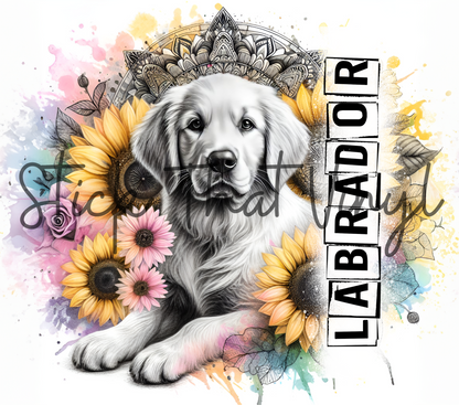 Labrador 20oz Tumbler Sublimation Wrap