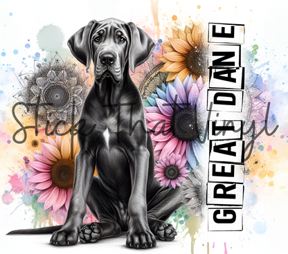 Great Dane 20oz Tumbler Sublimation Wrap