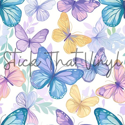 Butterflies Design 2 Sublimation Pattern