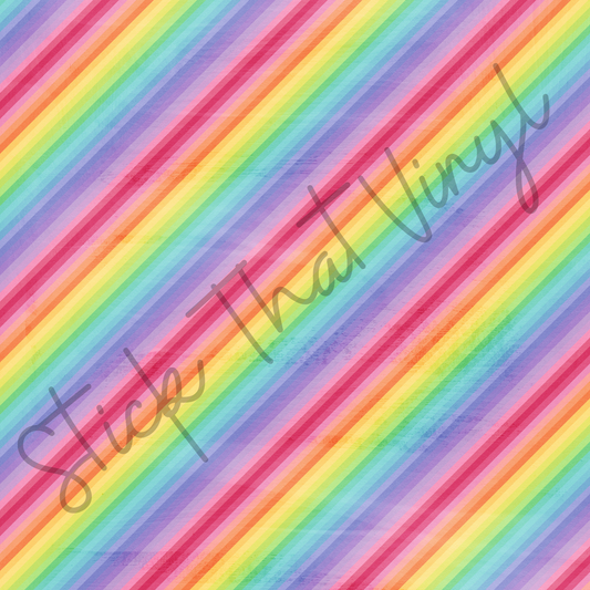 Rainbow Stripes Pattern