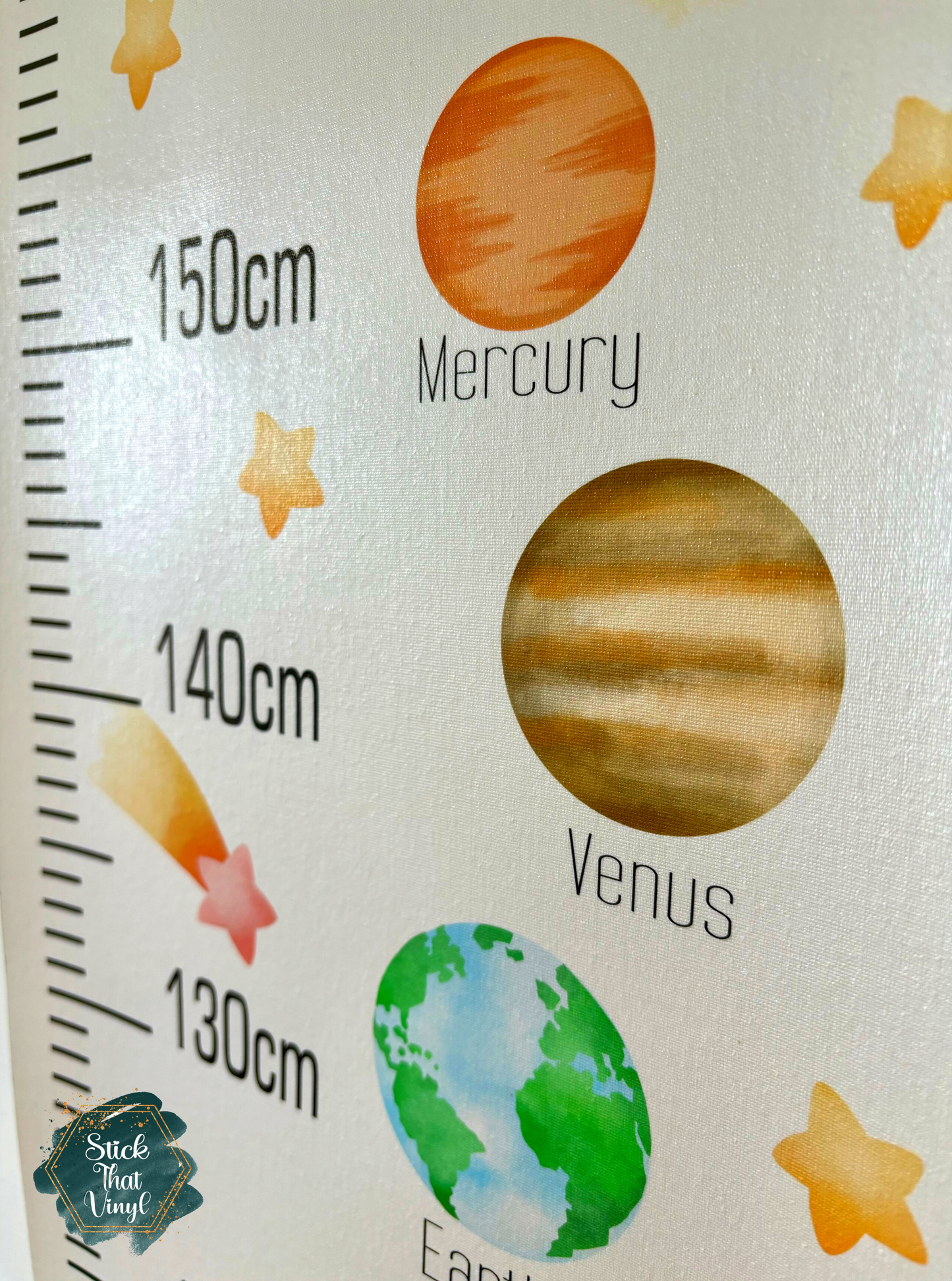 Space Height Chart