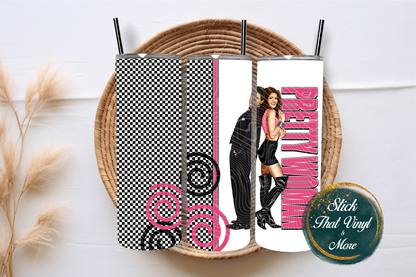 Pretty Woman 20oz Tumbler Sublimation Wrap