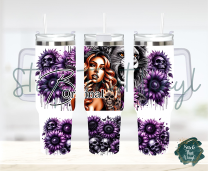 Be Original 40oz Tumbler Sublimation Wrap