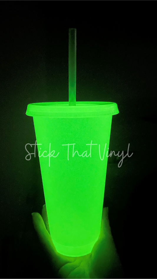 24oz Glow In The Dark Stadium Cup