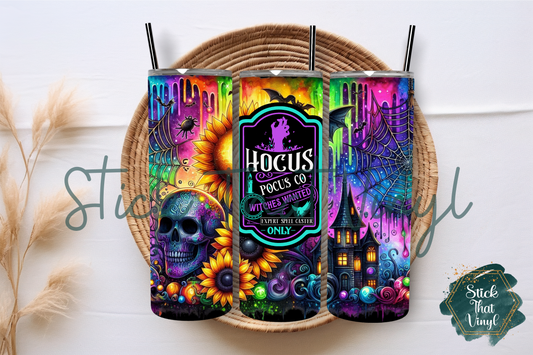 Hocus Pocus 20oz Tumbler Sublimation Wrap