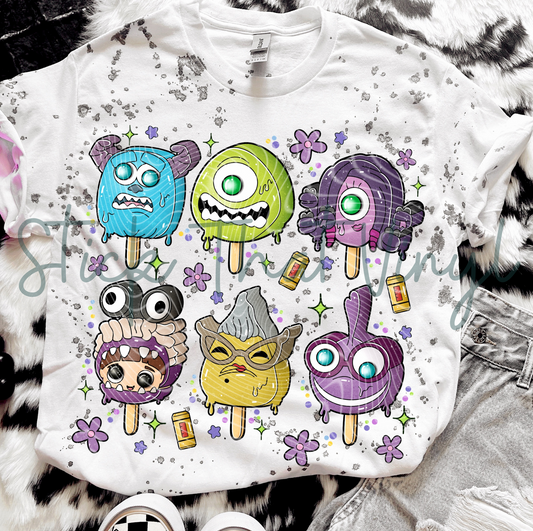 Monster Inc Sublimation Clothing Transfer