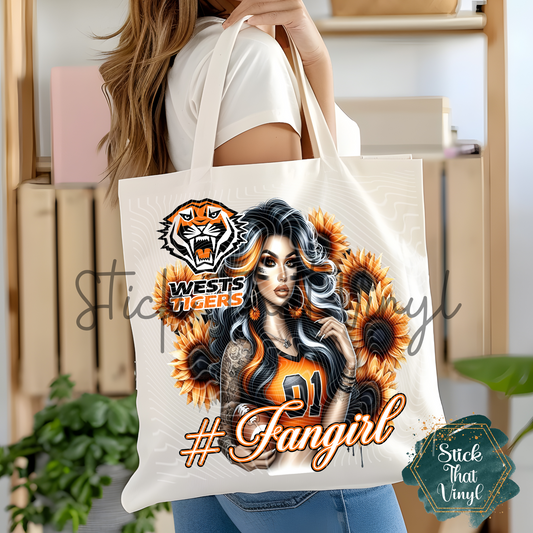 Tiger Tote Bag Sublimation Transfer