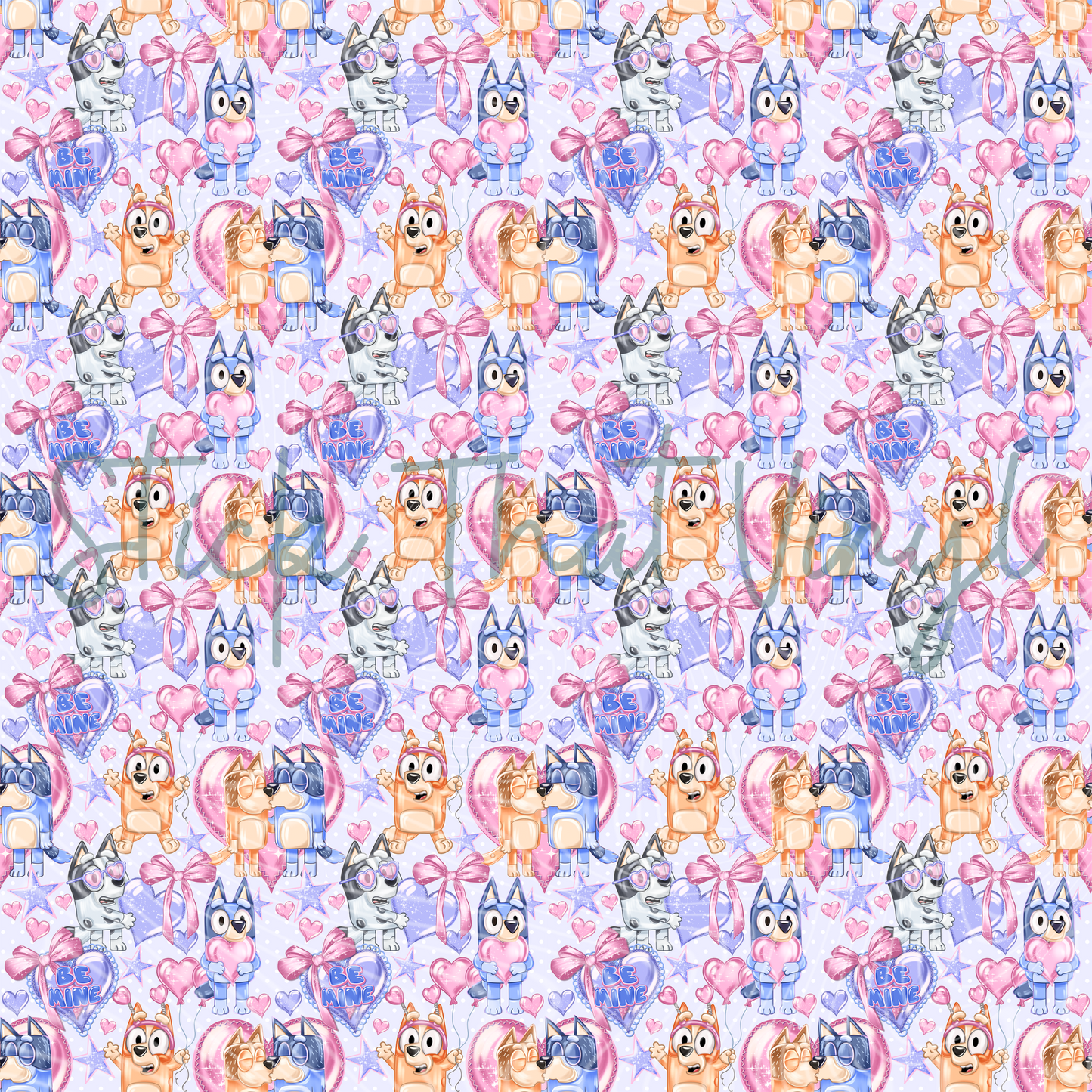 Be Mine Seamless Pattern