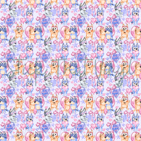 Be Mine Seamless Pattern