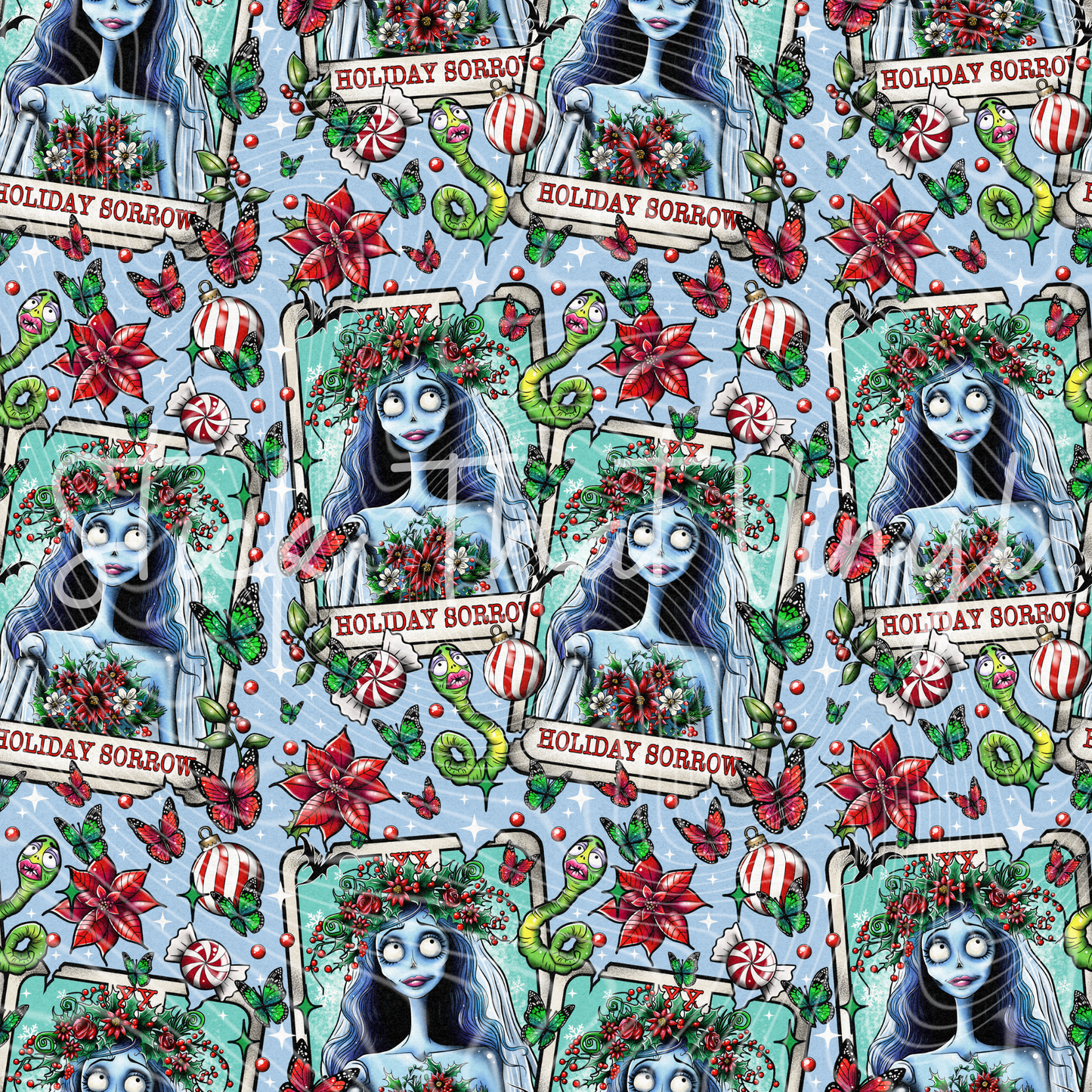 Holiday Sorrow Sublimation Pattern