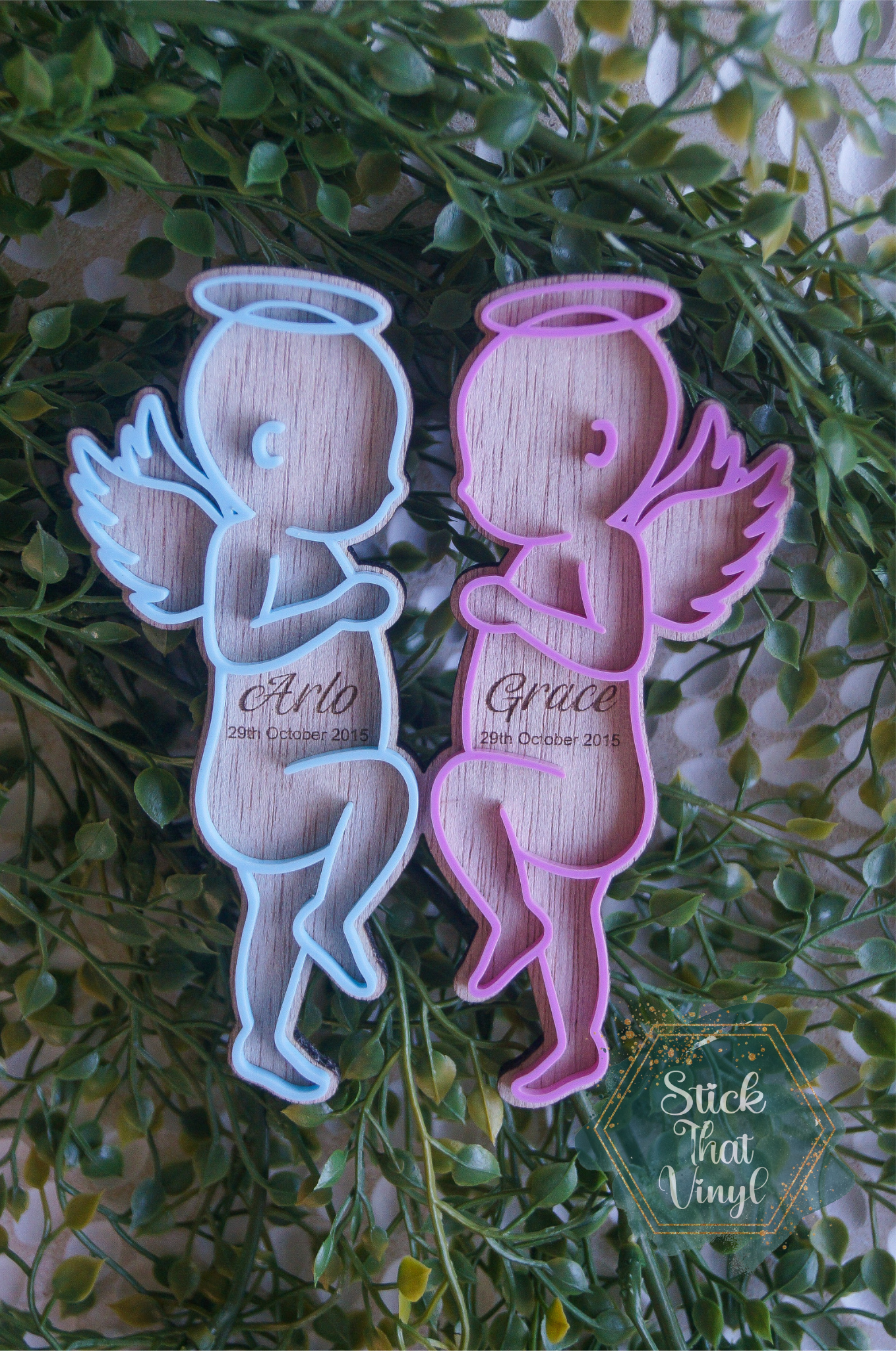 Newborn Baby Detail Plaque