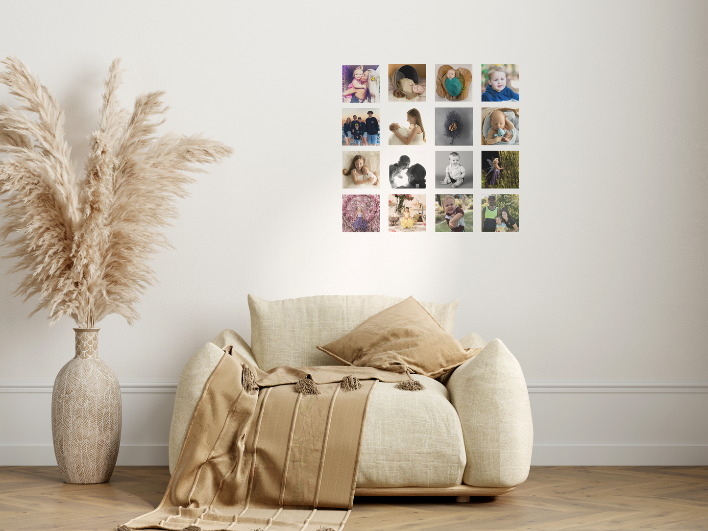 Square Photo Decals - Mini Sets (10cm)