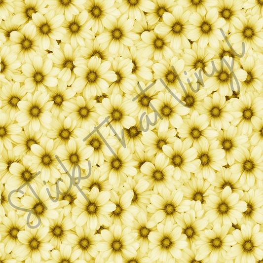 Yellow Daisies Pattern