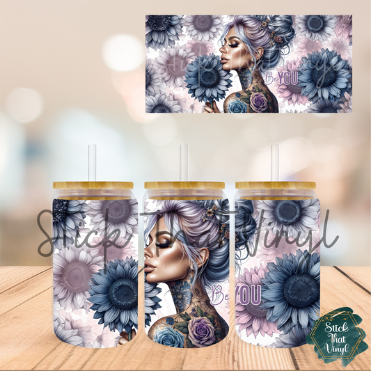 Be You 16oz Tumbler Sublimation Wrap