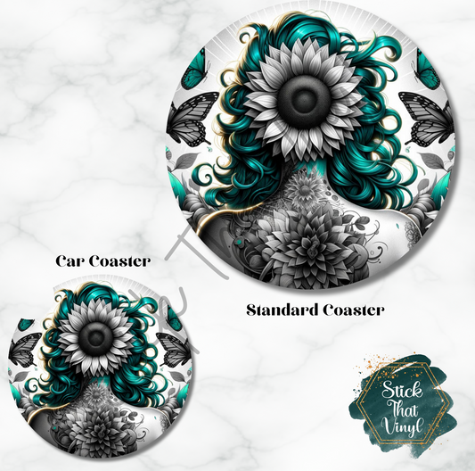 Celestial Girl Design 4 Coaster Sublimation Transfer