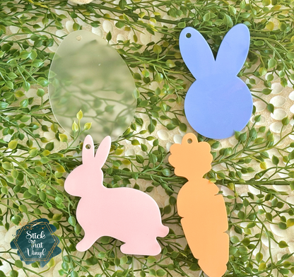 Easter Acrylic Tags