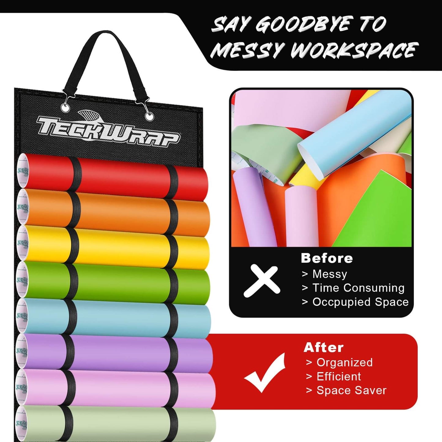 Teckwrap Vinyl Roll Storage