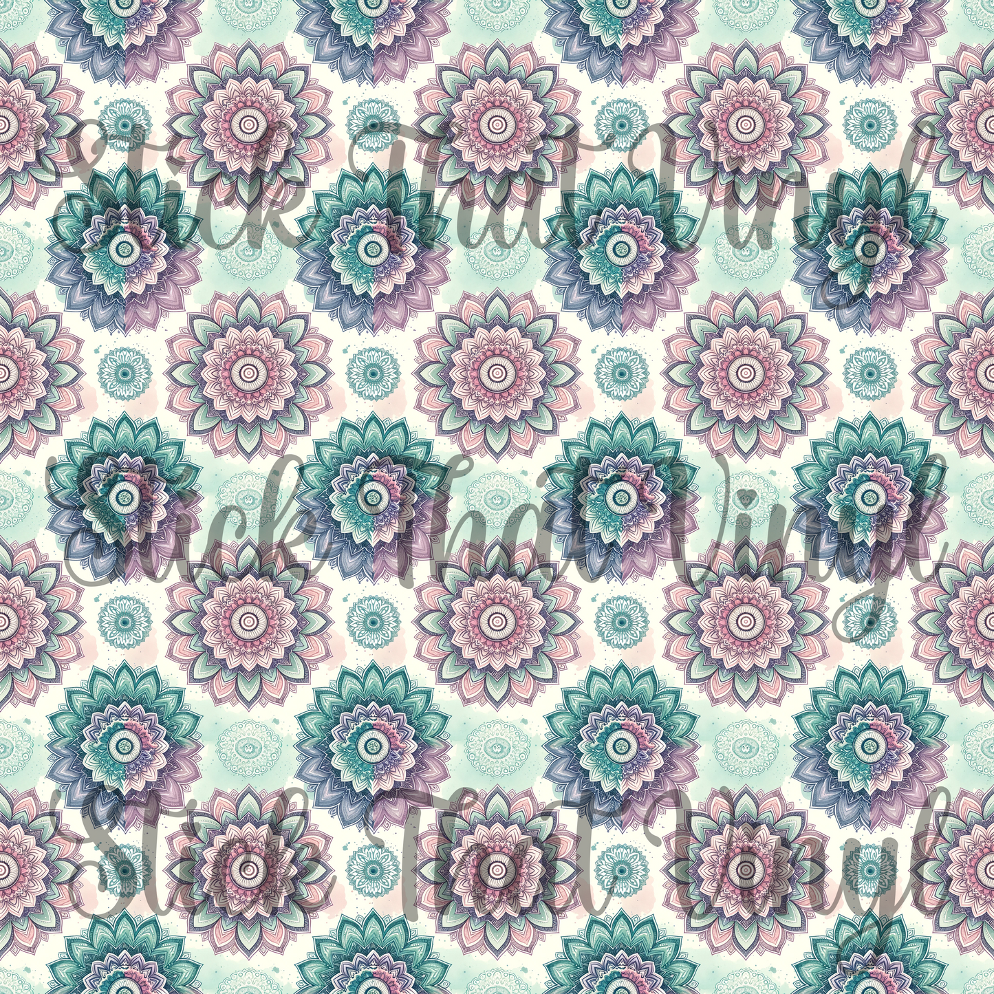 Mandala Design 1 Patterned Vinyl