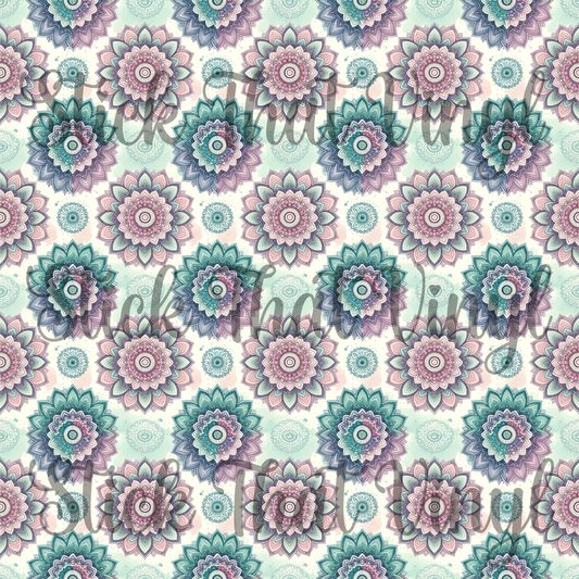 Mandala Design 1 Patterned Vinyl