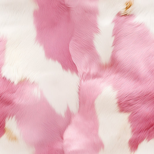 Pink Cow Fur Design 6