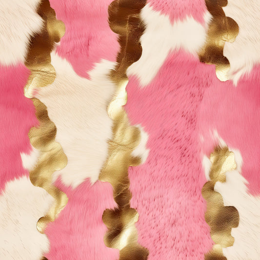 Pink Cow Fur Design 8