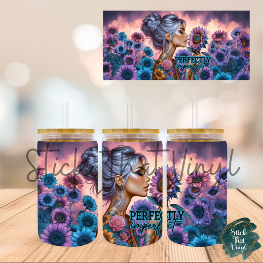 Perfectly Imperfect 16oz Tumbler Sublimation Wrap