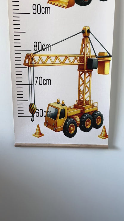 Construction Vehicles Height Chart