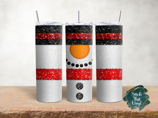 Snowman 20oz Tumbler Wrap