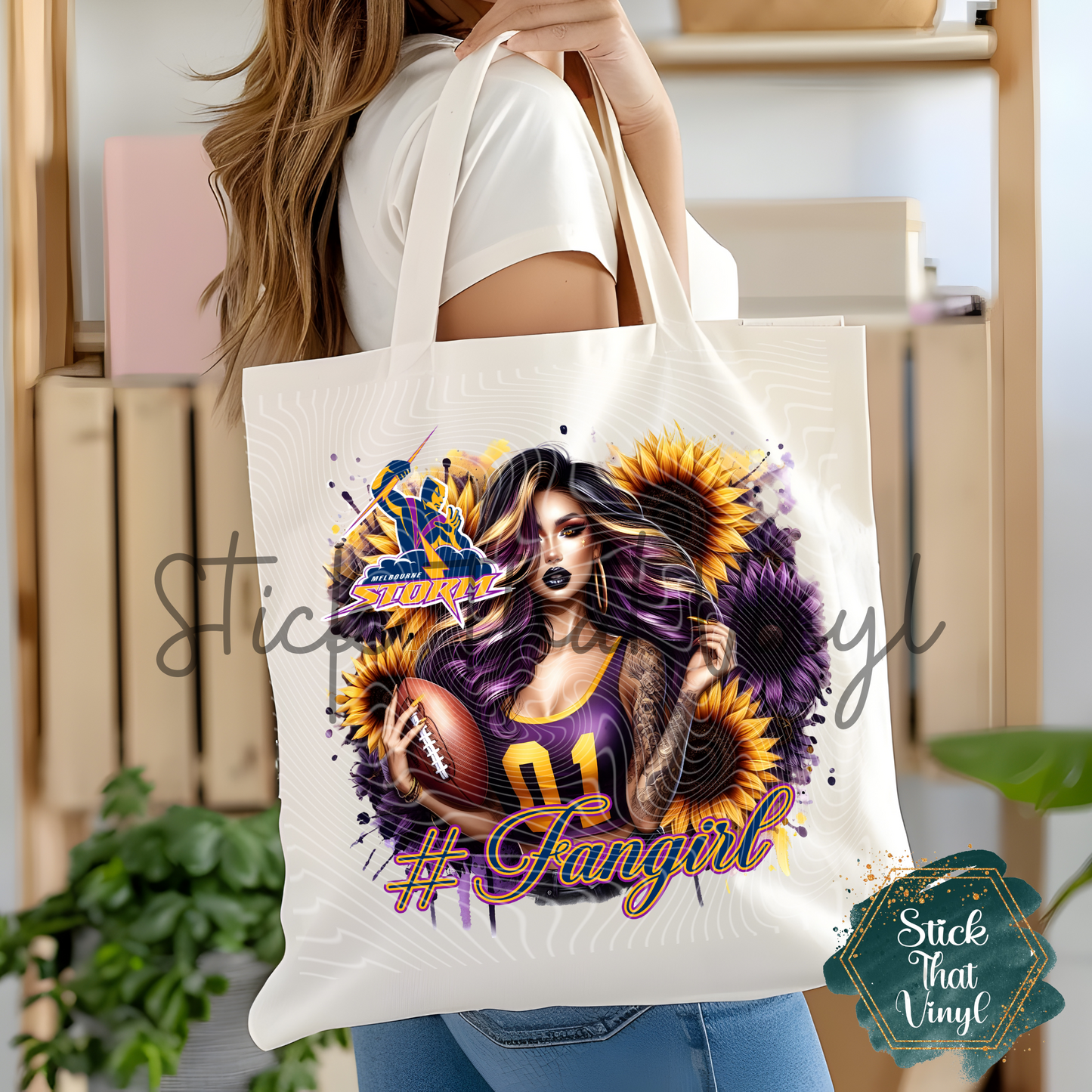 Storm Tote Bag Sublimation Transfer