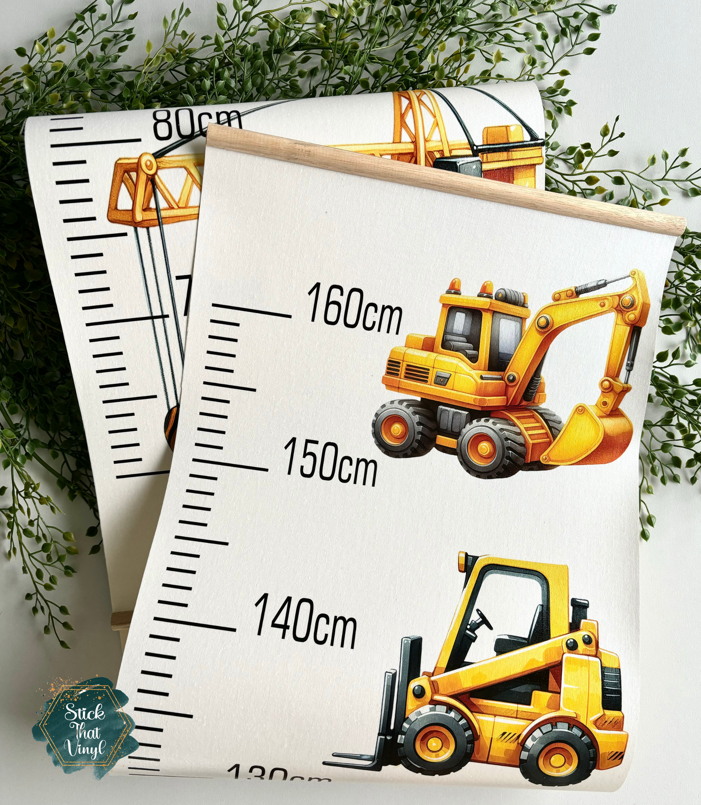 Construction Vehicles Height Chart