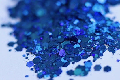 Blue Rio Glitter