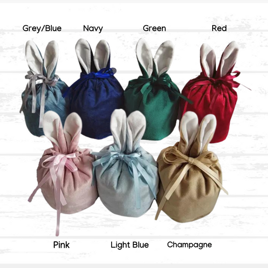 Easter Bunny Velvet Bag