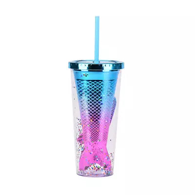 blue and pink ombre mermaid tumbler from stick that vinyl australian vinyl supplier