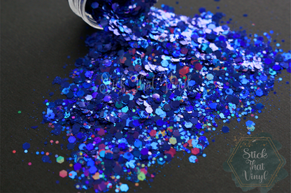 Blue Rio Glitter