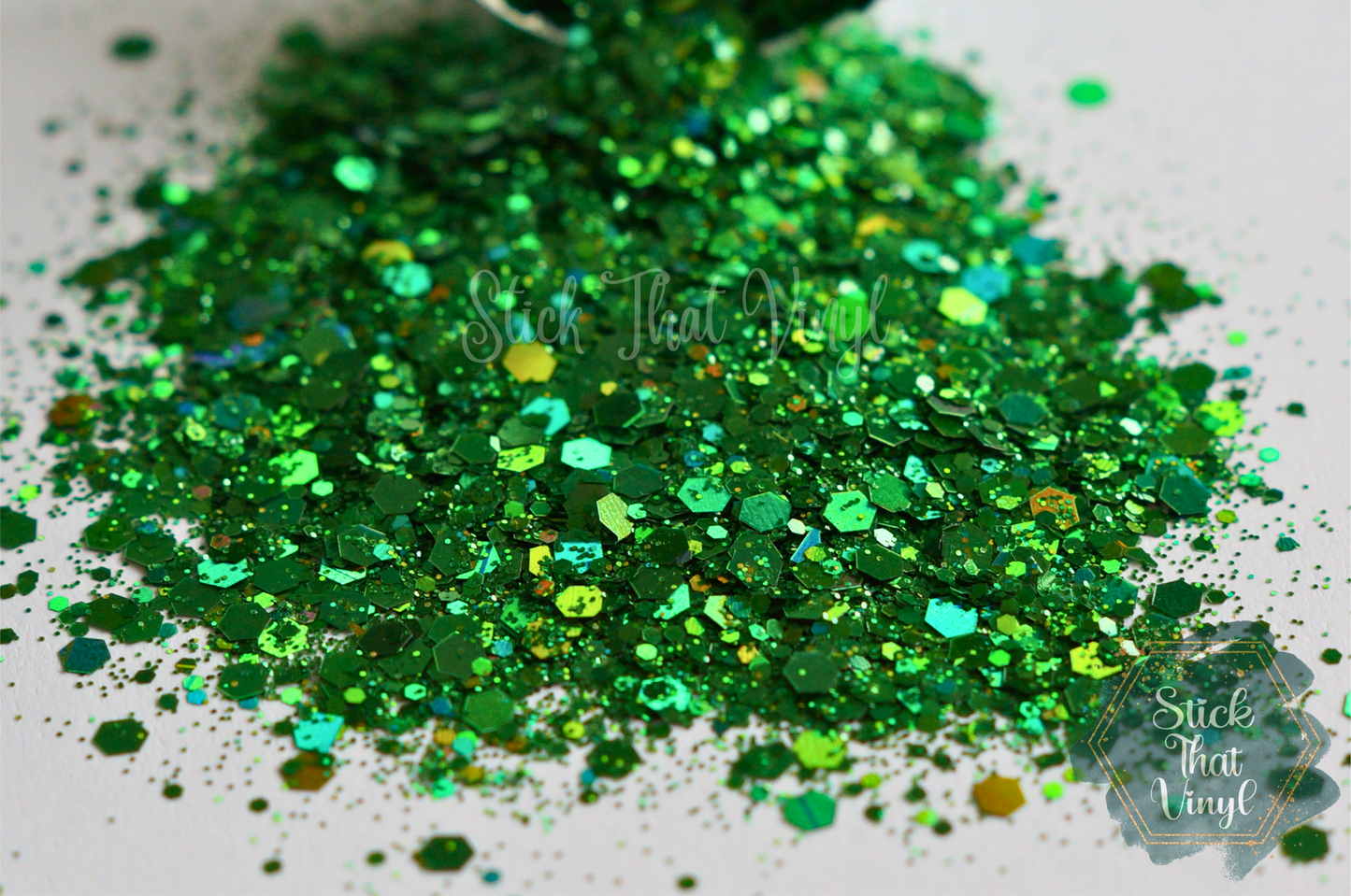 Green Mamba Chunky Glitter