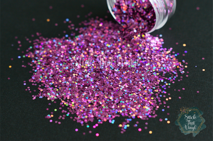 Pixie Dust Pink/Purple Fine Glitter from stick that vinyl australian vinyl supplier