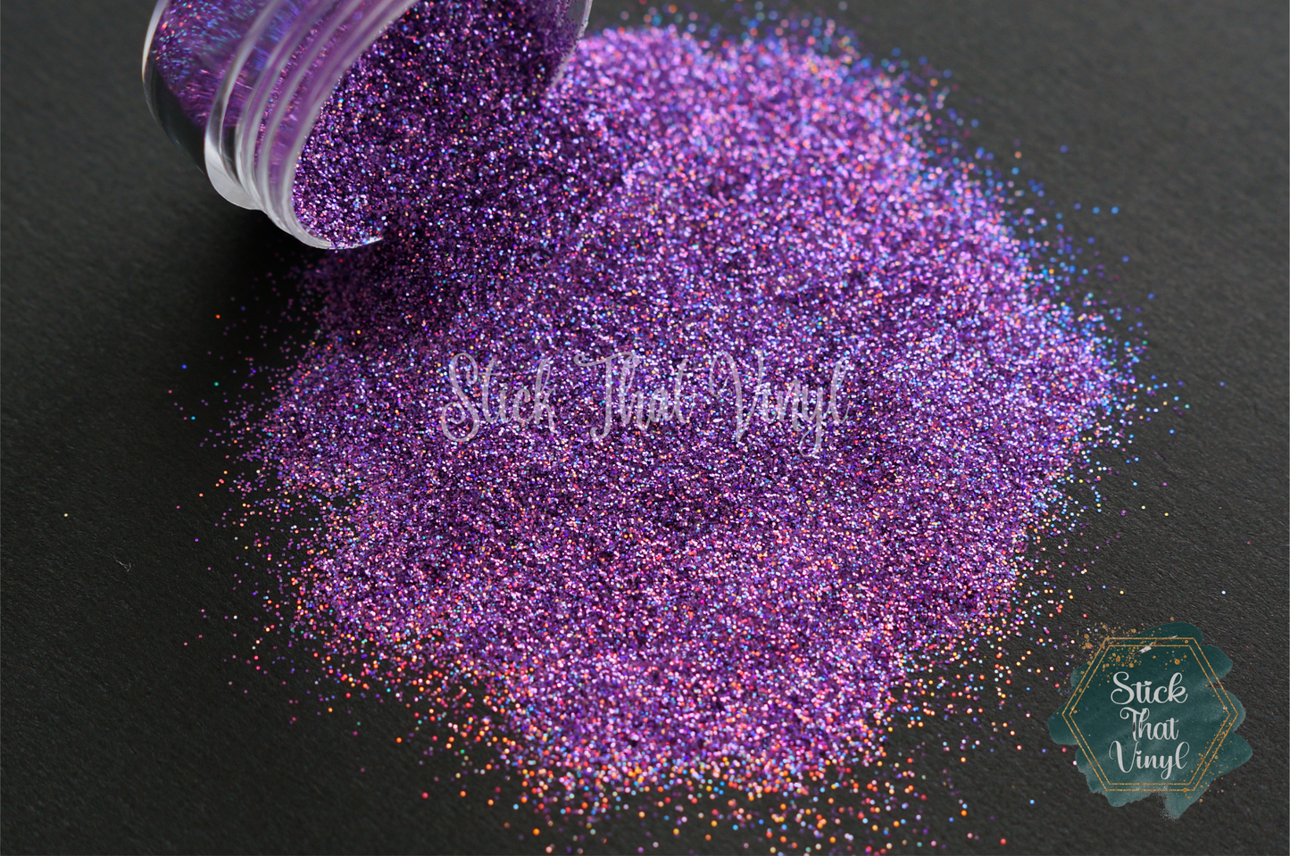 Purple Dragon Heart Chunky Glitter from stick that vinyl australian vinyl supplier