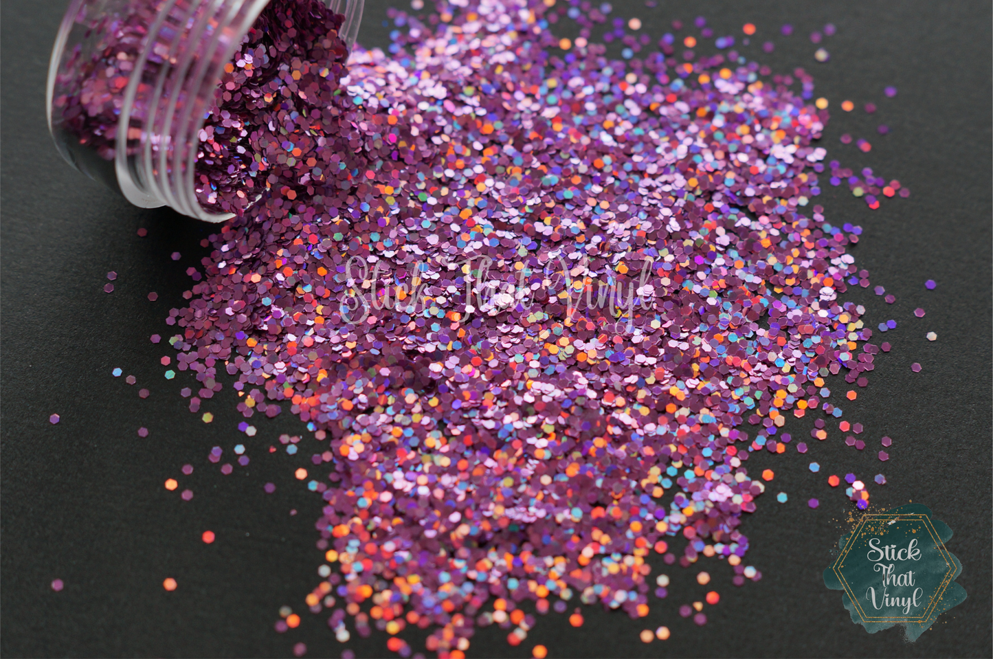 Pixie Dust Pink/Purple Fine Glitter from stick that vinyl australian vinyl supplier